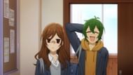 Kyouko Hori and Izumi Miyamura as seen in the anime (Image via CloverWorks)